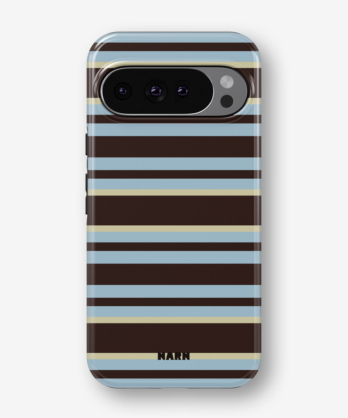 Google Pixel 10 Tough Case – Latte Lines - View 1