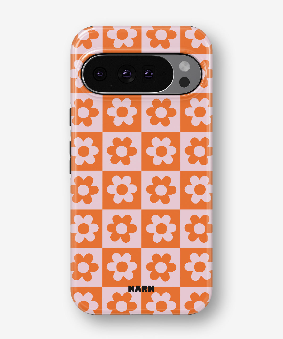 Google Pixel 10 Tough Case – Peach Petals - View 1