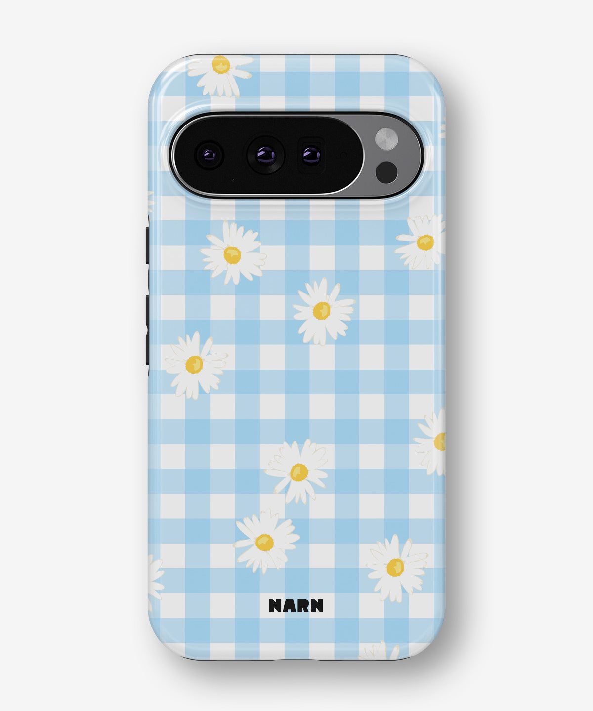 Google Pixel 10 Tough Case – Blue Daisies - View 1