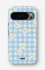 Google Pixel 10 Tough Case – Blue Daisies - View 1