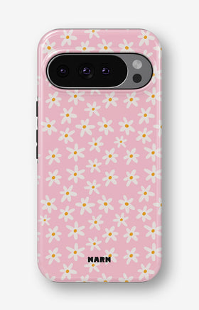 Google Pixel 10 Tough Case – Pink Daisy - View 1