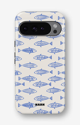 Google Pixel 10 Tough Case – Blue Catch - View 1