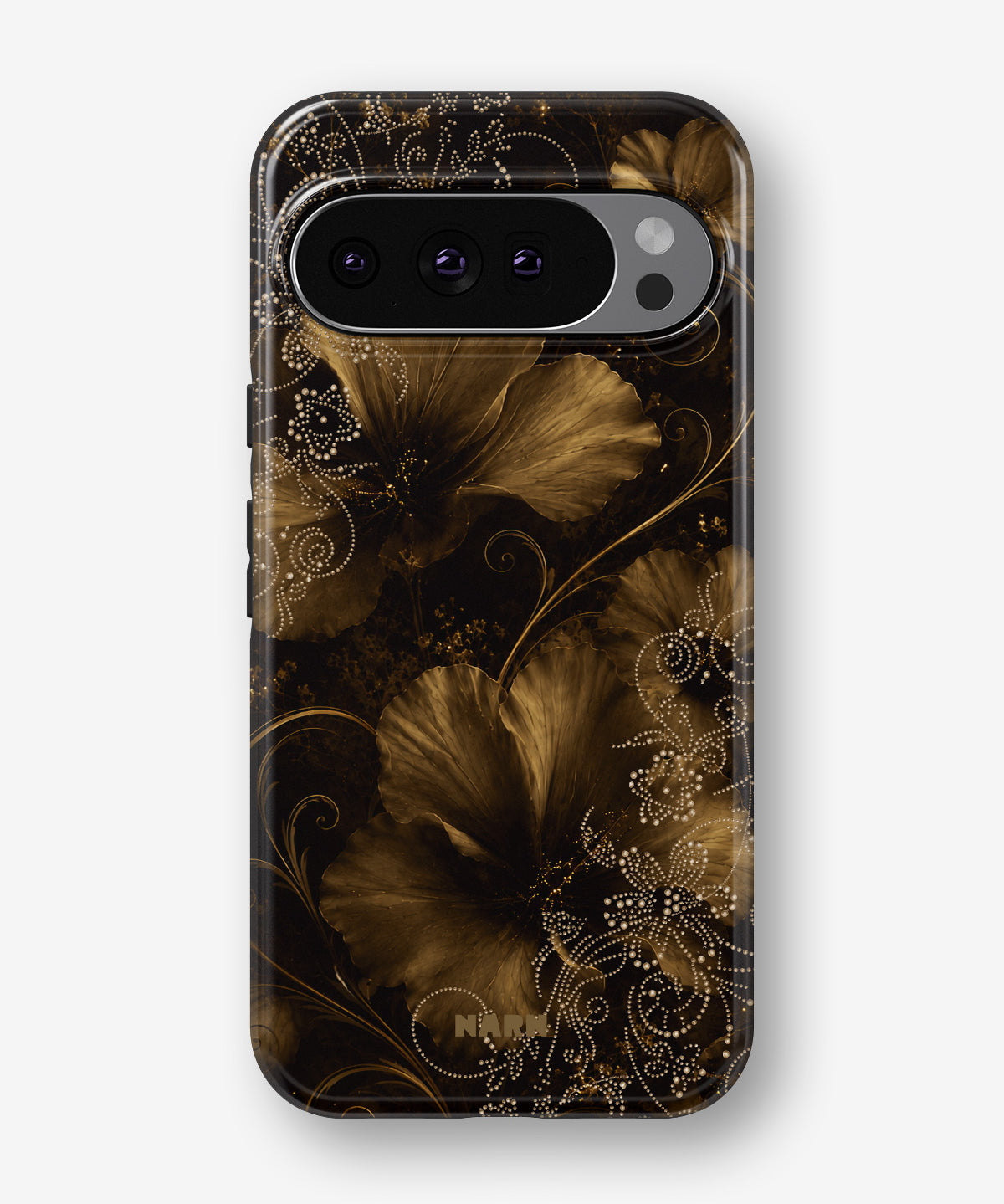Google Pixel 10 Tough Case – Bloom Noir - View 1