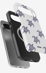 Google Pixel 10 Tough Case – Blue Turtles - View 2