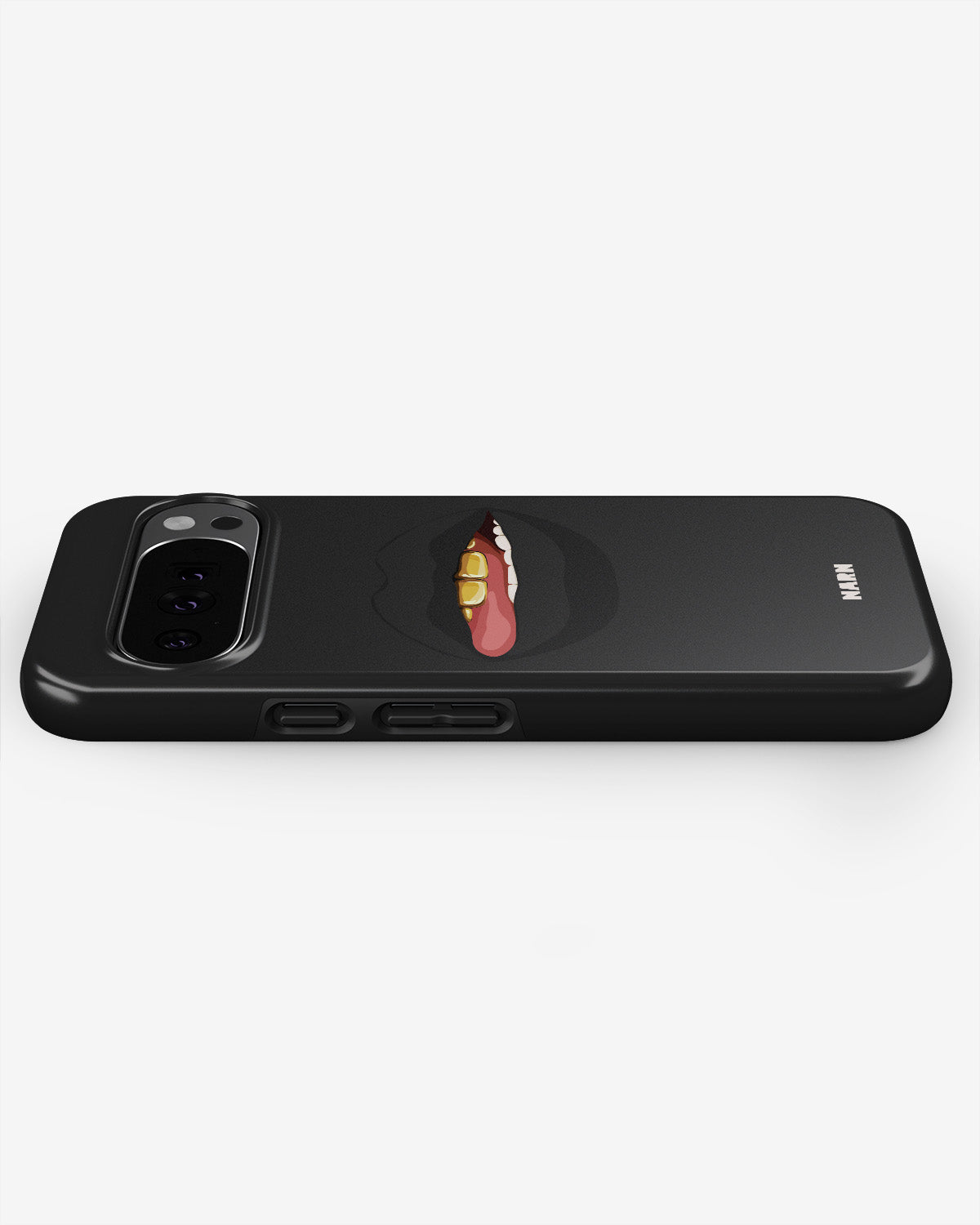 Google Pixel 10 Tough Case – Golden Lips - View 2