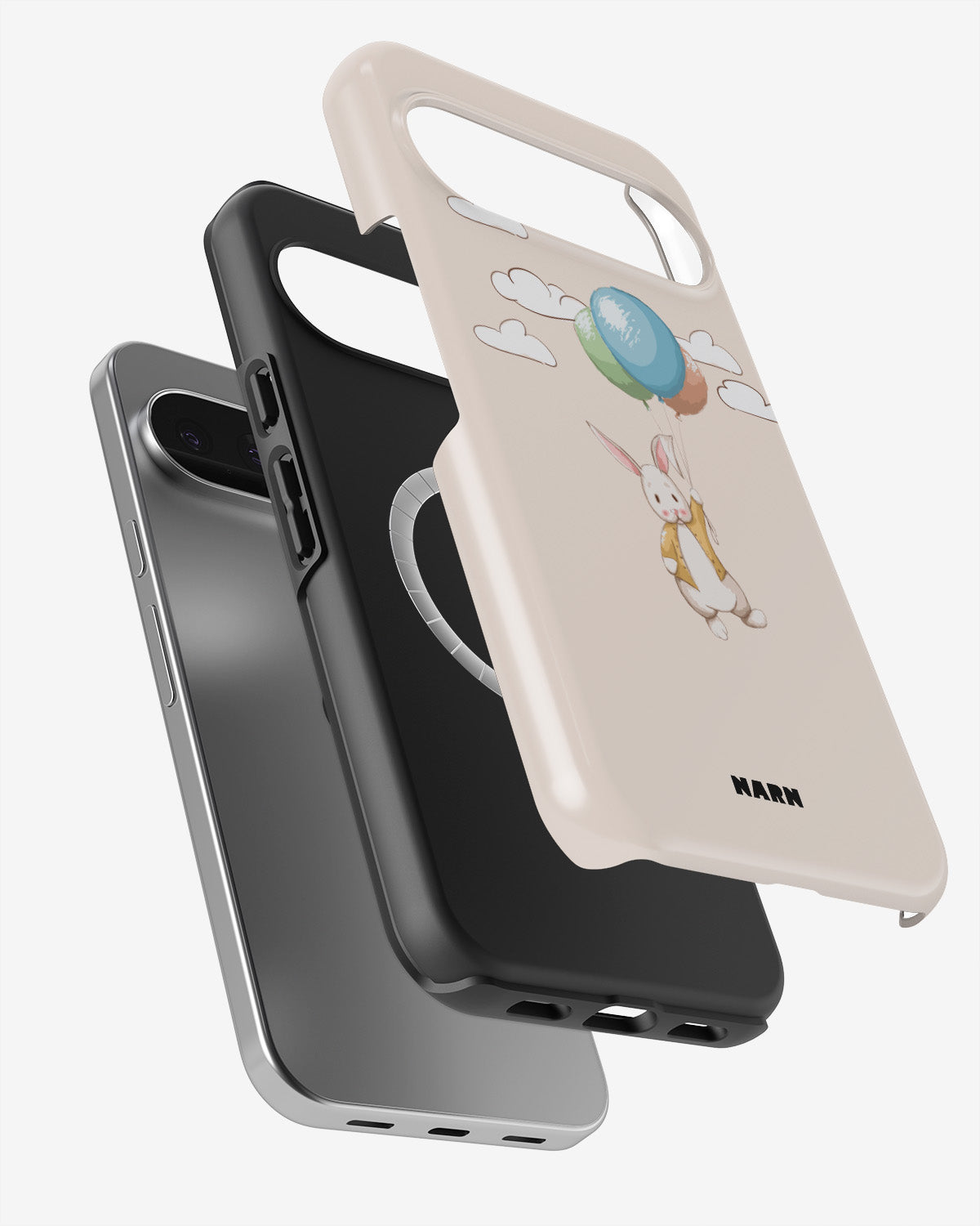 Google Pixel 10 Tough Case – Flying Rabbit - View 2