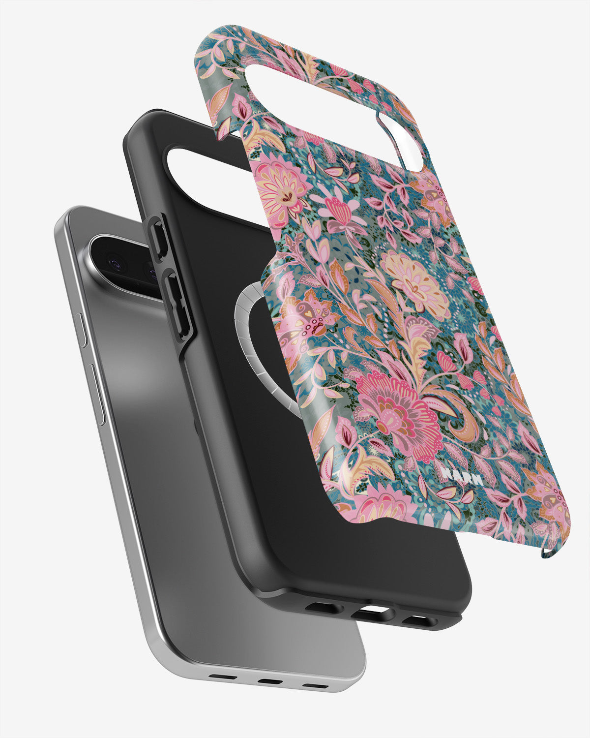 Google Pixel 10 Tough Case – Fantasy Flowers - View 2