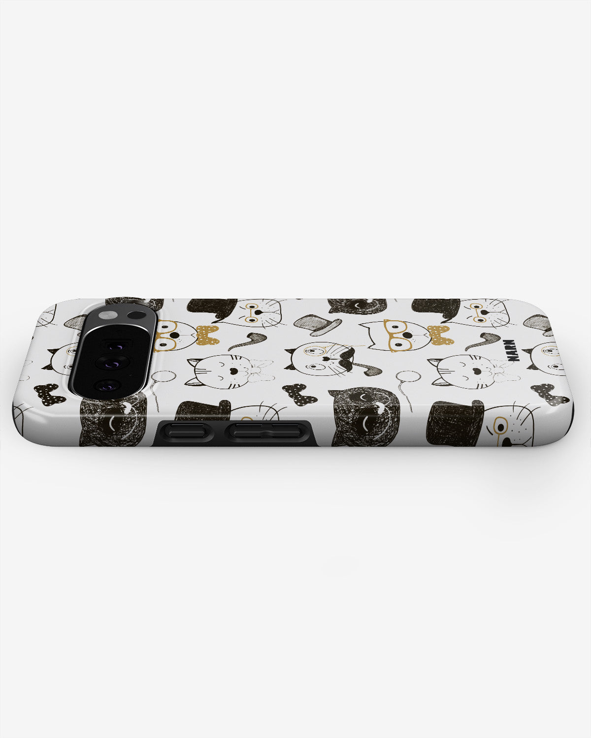 Google Pixel 10 Tough Case – Cartoon Cats - View 2
