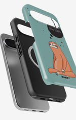 Google Pixel 10 Tough Case – Slow Down Sloth - View 2