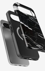 Google Pixel 10 Tough Case – Black Marble - View 2