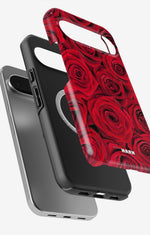 Google Pixel 10 Tough Case – Red Roses - View 2