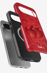 Google Pixel 10 Tough Case – Red Romance - View 2