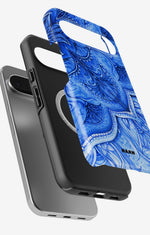 Google Pixel 10 Tough Case – Blue Vintage - View 2