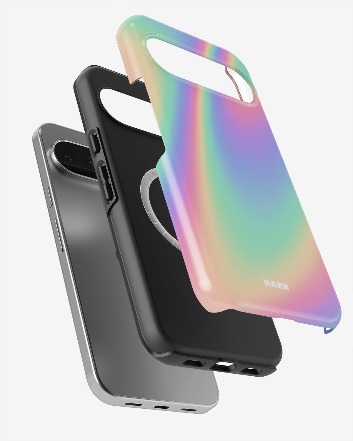 Google Pixel 10 Tough Case – Rainbow Haze - View 2