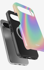 Google Pixel 10 Tough Case – Rainbow Haze - View 2