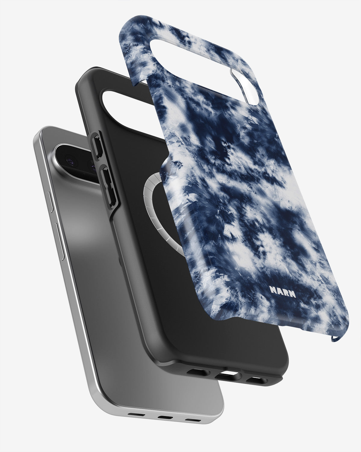 Google Pixel 10 Tough Case – Tie Dye Blue - View 2