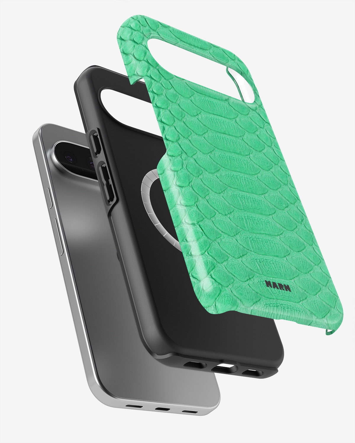 Google Pixel 10 Tough Case – Turquoise Snake - View 2