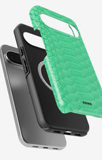 Google Pixel 10 Tough Case – Turquoise Snake - View 2