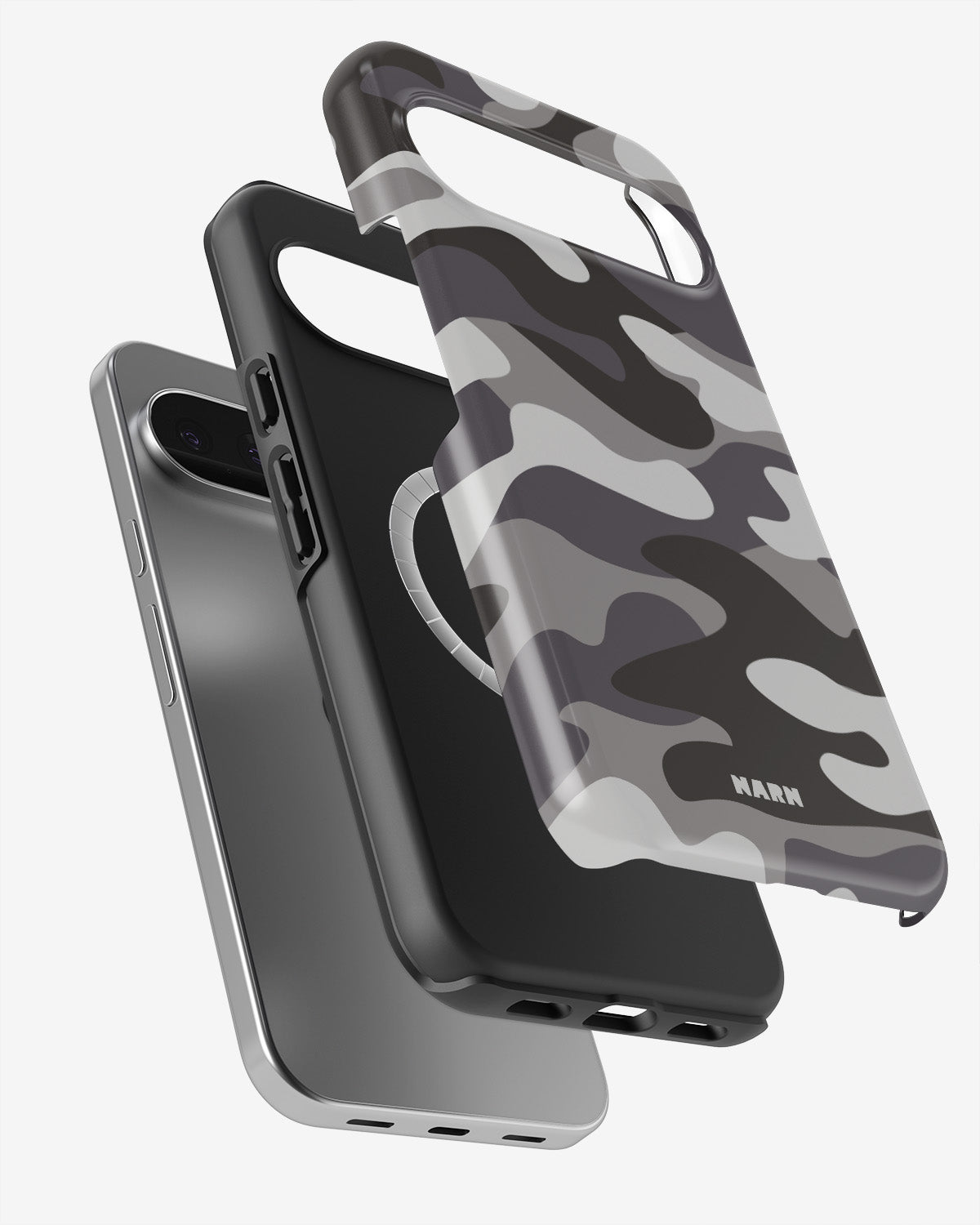 Google Pixel 10 Tough Case – Grey Camo - View 2