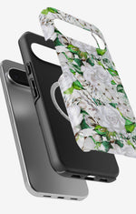 Google Pixel 10 Tough Case – White Bloom - View 2