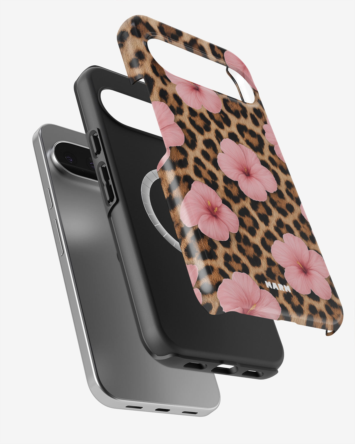 Google Pixel 10 Tough Case – Leopard Flower - View 2