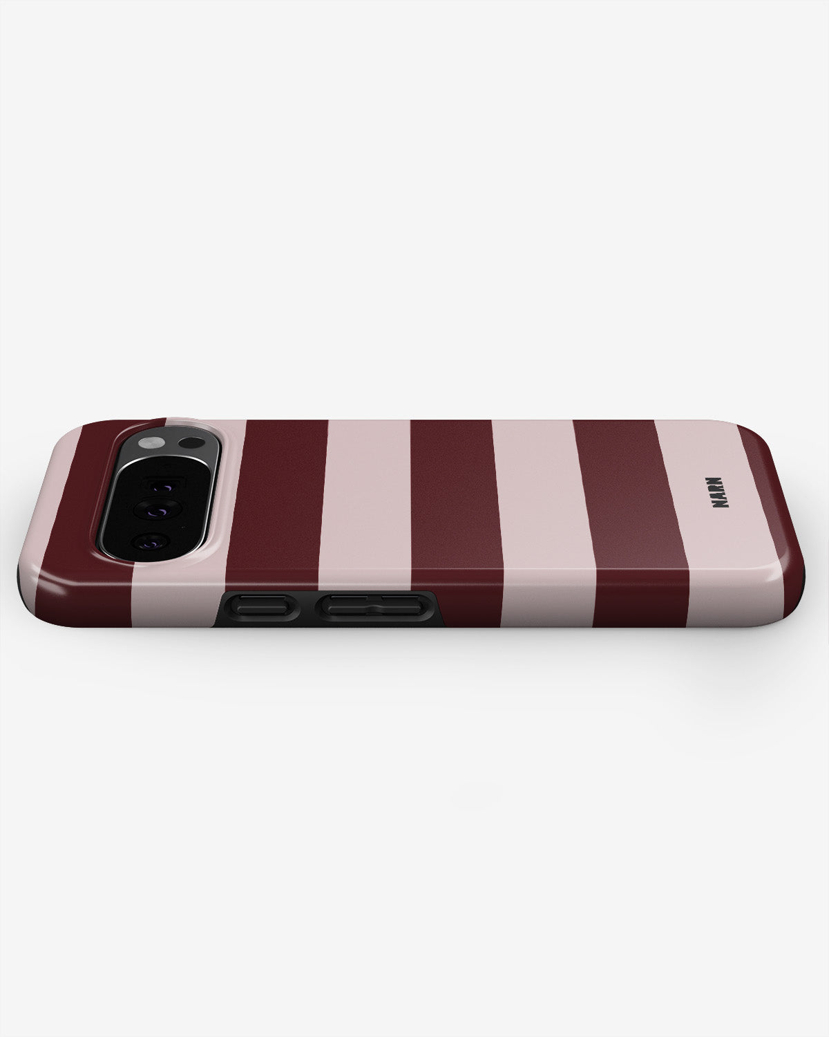 Google Pixel 10 Tough Case – Cranberry Stripe - View 2