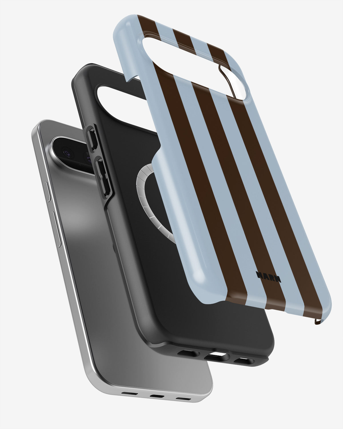 Google Pixel 10 Tough Case – Bistro Stripes - View 2