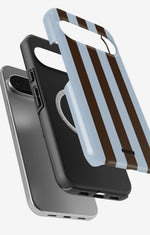 Google Pixel 10 Tough Case – Bistro Stripes - View 2