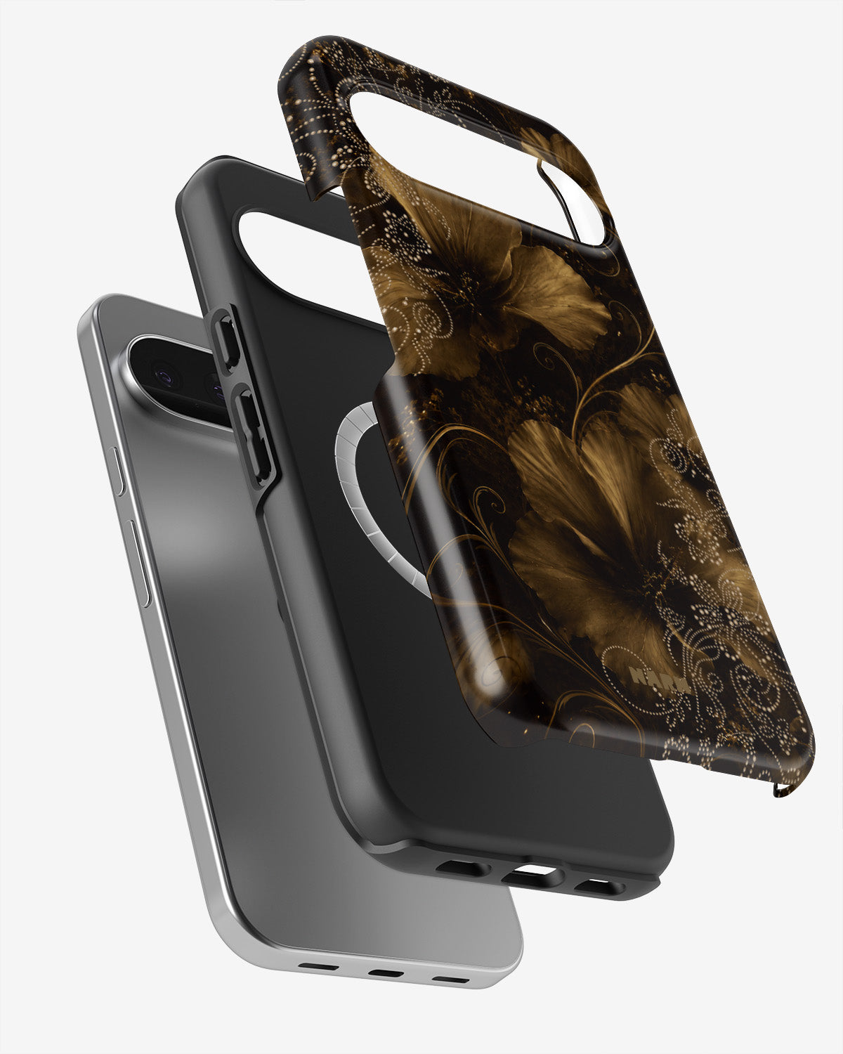 Google Pixel 10 Tough Case – Bloom Noir - View 2