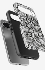 Google Pixel 10 Tough Case – Japanese Pattern - View 3