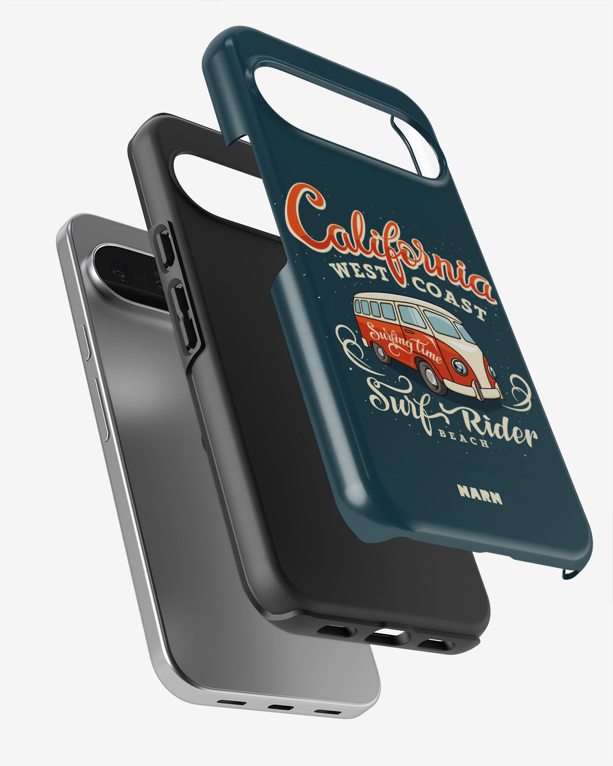 Google Pixel 10 Tough Case – California Surf - View 3
