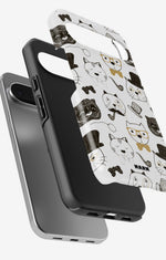 Google Pixel 10 Tough Case – Cartoon Cats - View 3