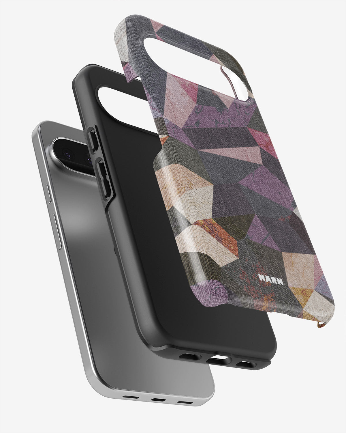 Google Pixel 10 Tough Case – Triangles - View 3