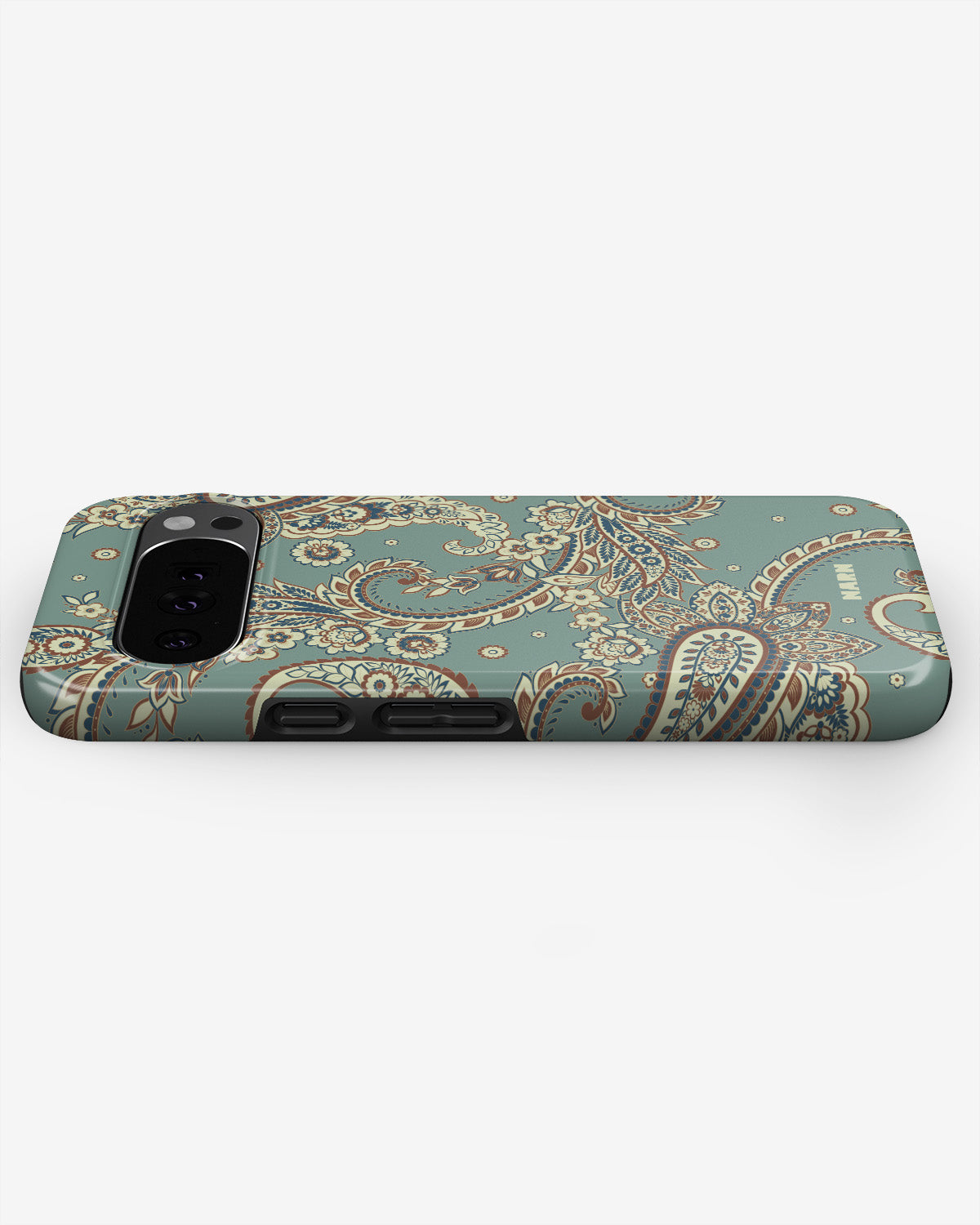 Google Pixel 10 Tough Case – Paisley Green - View 3
