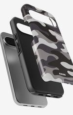 Google Pixel 10 Tough Case – Grey Camo - View 3