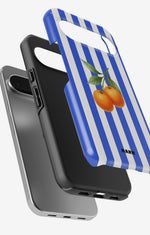 Google Pixel 10 Tough Case – Orange Stripes - View 3