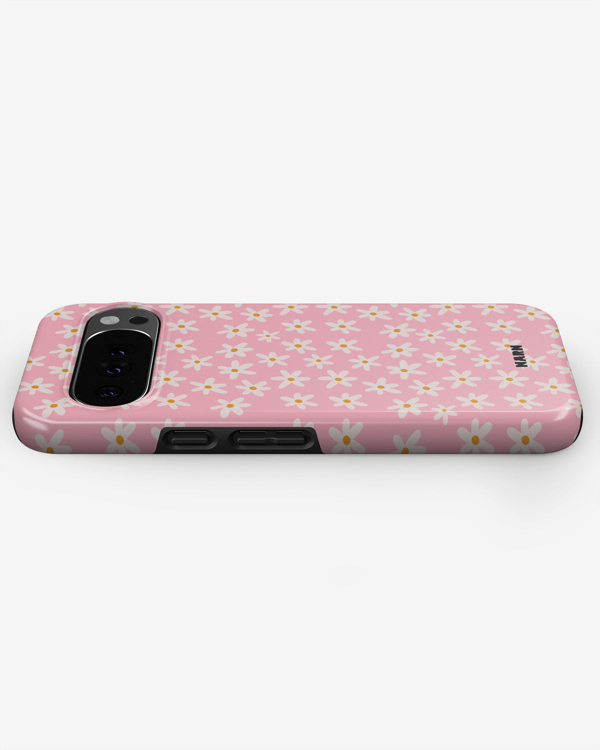 Google Pixel 10 Tough Case – Pink Daisy - View 3