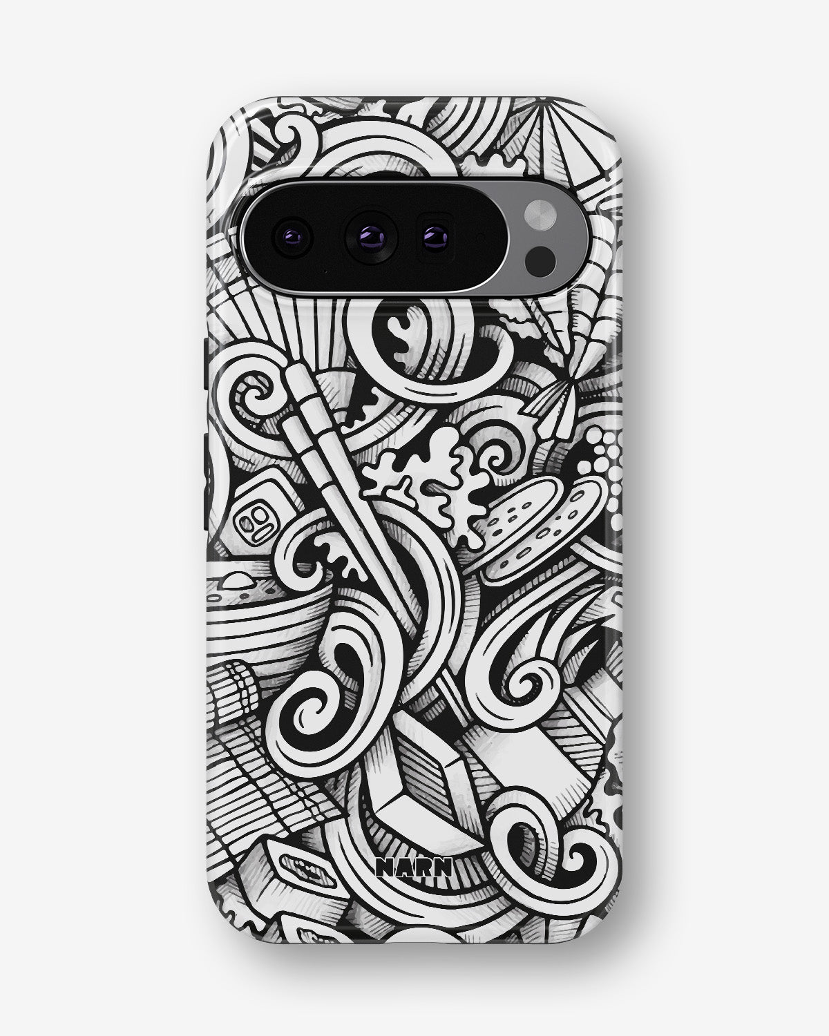 Google Pixel 10 Pro Tough Case – Japanese Pattern - View 1