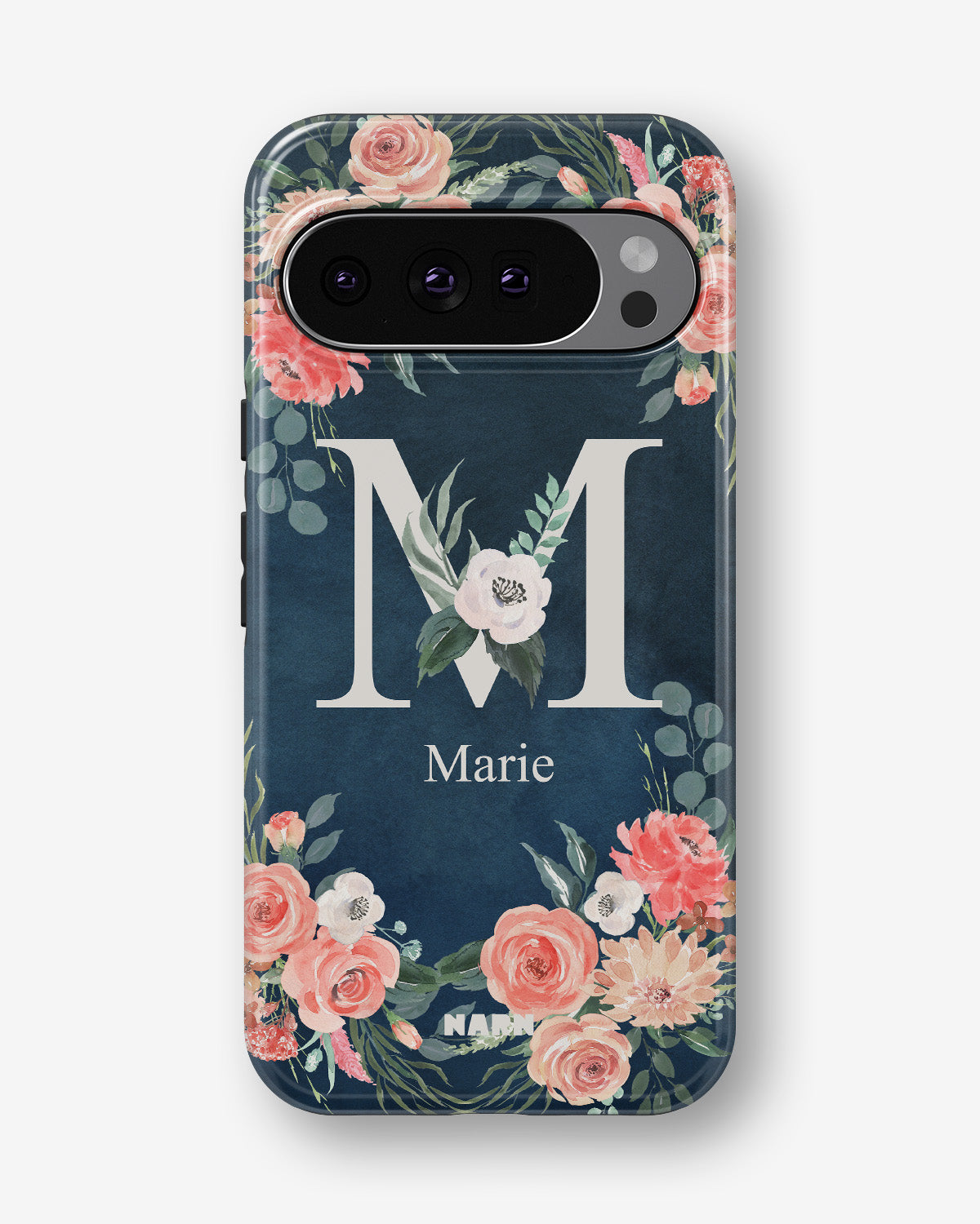 Google Pixel 10 Pro Tough Case – Custom - Floral - View 1