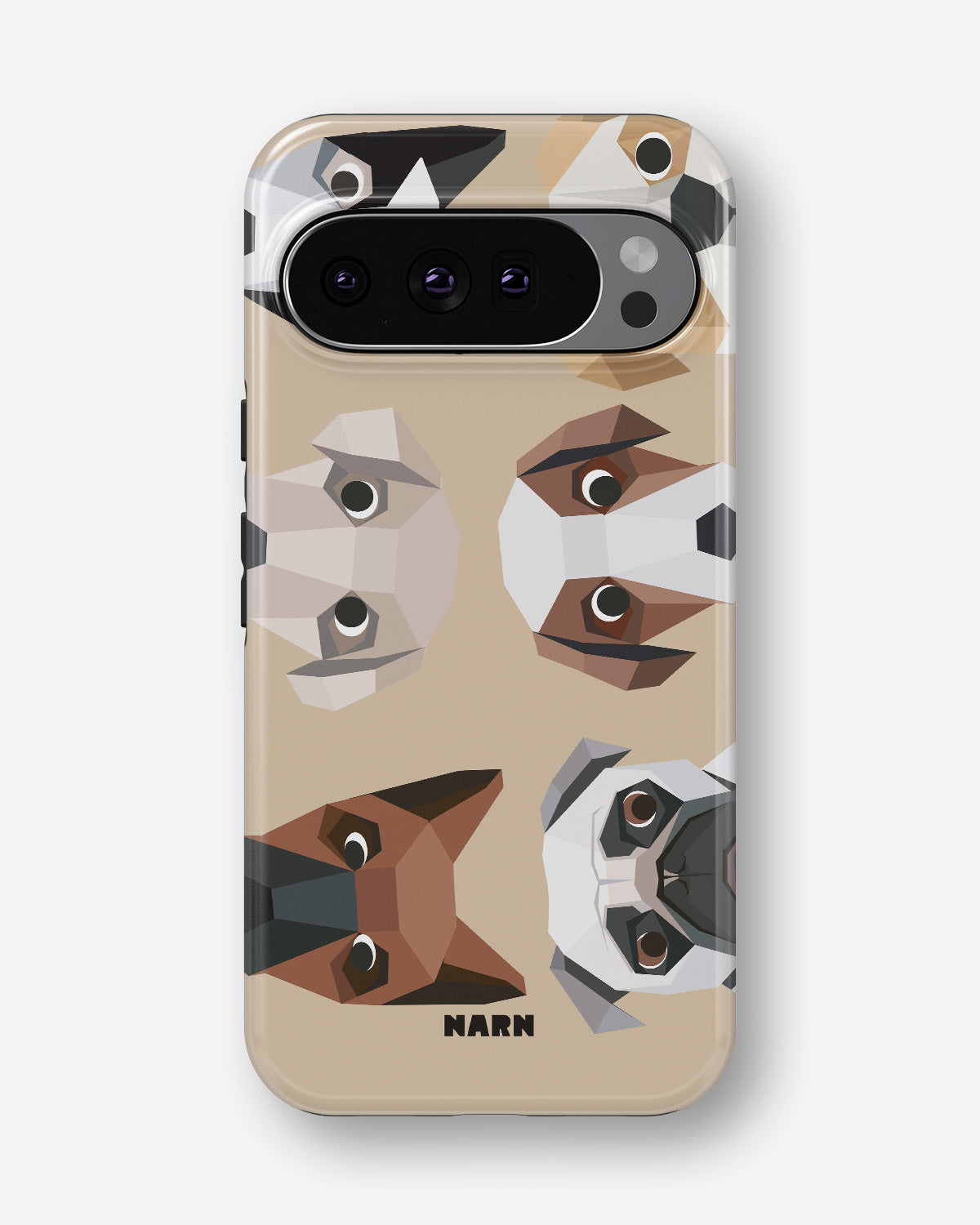 Google Pixel 10 Pro Tough Case – Cute Dogs - View 1