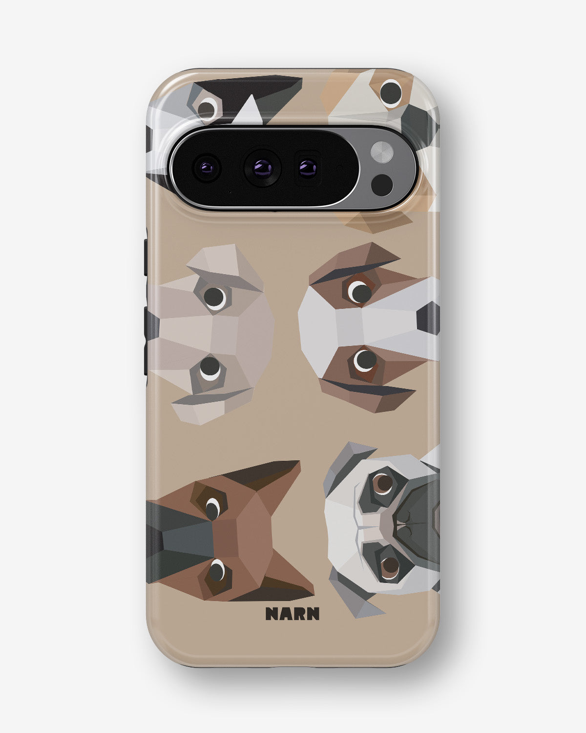 Google Pixel 10 Pro Tough Case – Cute Dogs - View 1