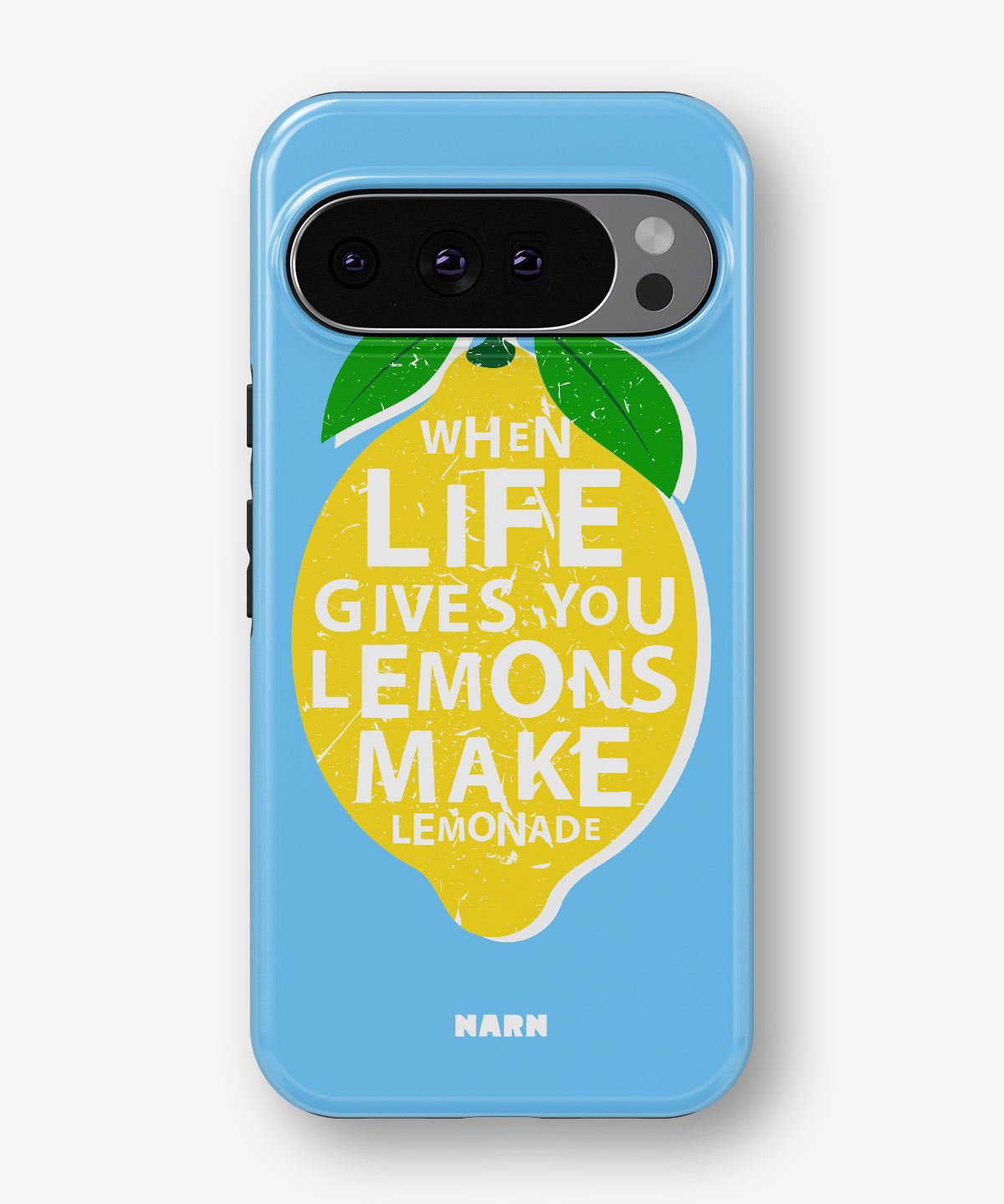 Google Pixel 10 Pro Tough Case – Lemon Quote - View 1