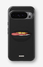 Google Pixel 10 Pro Tough Case – Golden Lips - View 1