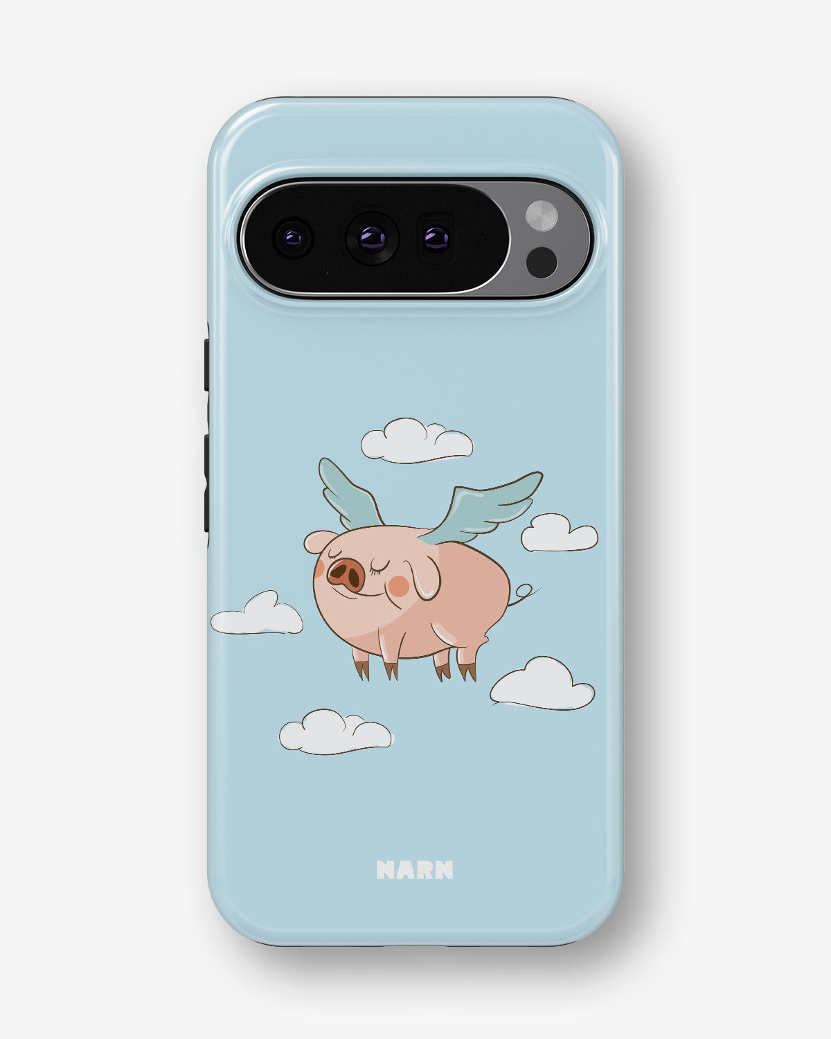 Google Pixel 10 Pro Tough Case – Dreamy Pig - View 1