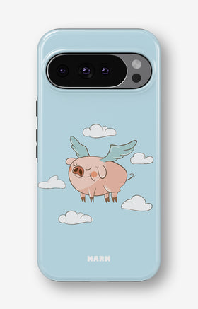 Google Pixel 10 Pro Tough Case – Dreamy Pig - View 1