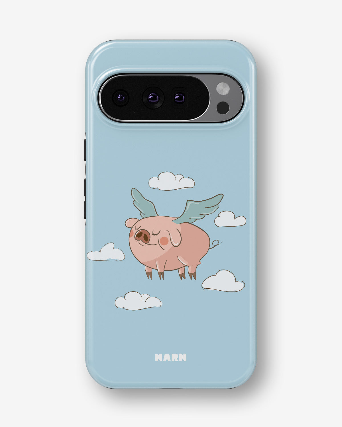Google Pixel 10 Pro Tough Case – Dreamy Pig - View 1