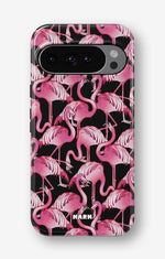 Google Pixel 10 Pro Tough Case – Flamingos - View 1