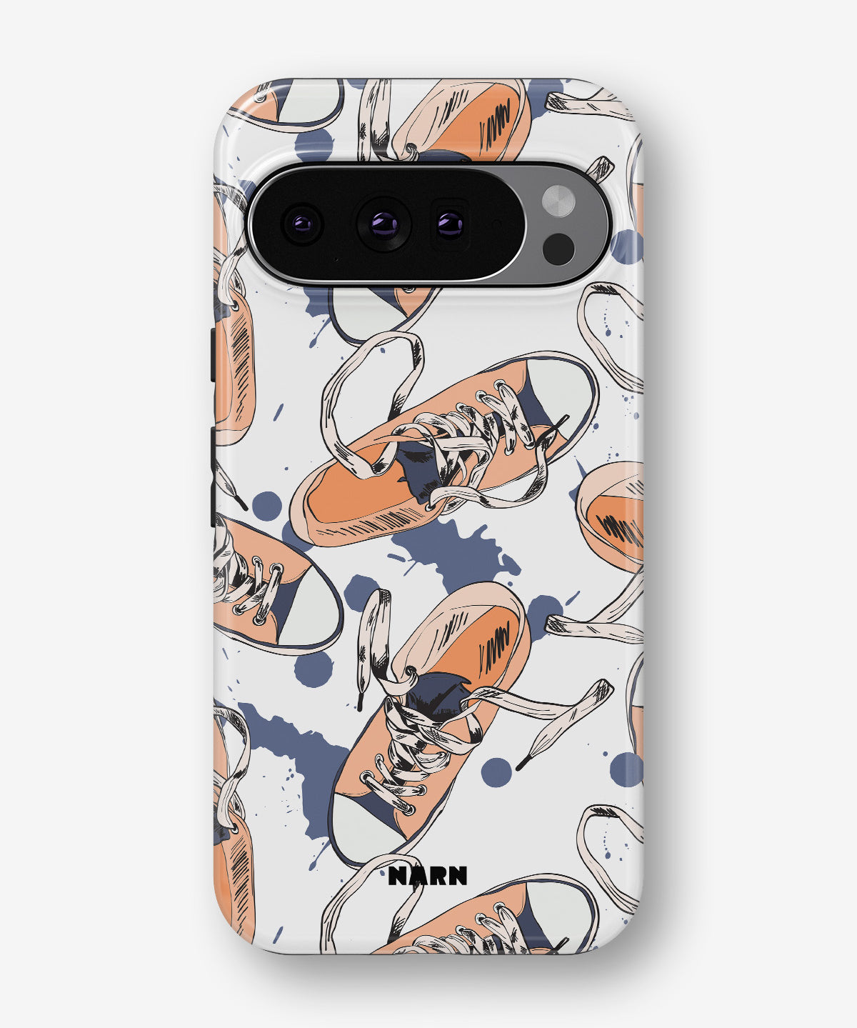 Google Pixel 10 Pro Tough Case – Apricot Sneakers - View 1