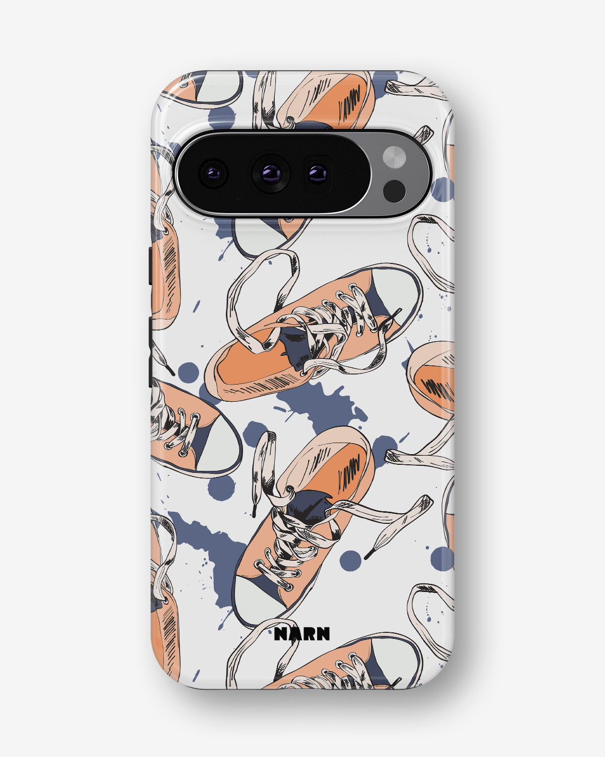 Google Pixel 10 Pro Tough Case – Apricot Sneakers - View 1