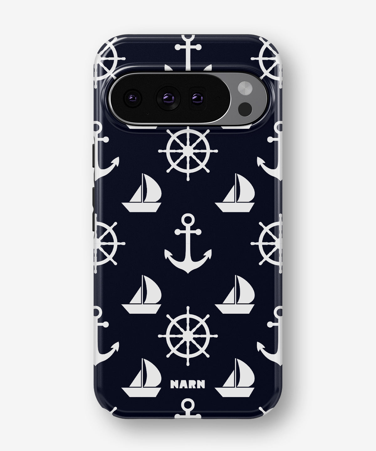 Google Pixel 10 Pro Tough Case – Deep Blue Voyage - View 1